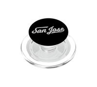 Ciudad DE San Jose California Varsity Script Silicon Valley PopSockets PopGrip para MagSafe