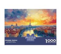Ciudad del Agua de Venecia 1000 Piece Jigsaw Puzzle For Adults Family Challenge Toys Stress Relief Puzzle Exercise The Memory of The Brain for Family DecoRataions 38x26cm/1000pcs