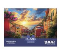 Ciudad del Agua de Venecia Puzle Regalo Creativo Decoración del Hogar 1000 Piezas Paisaje Urbano Rompecabezas Juego De Habilidad para Adultos Y Niños A Partir De 14 Años 70x50cm/1000pcs