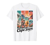 Ciudad del Cabo, Lindos pingüinos africanos, Ukelele y diversión de Surf Camiseta