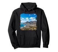 Ciudad del Cabo Mesa Montaña Costera Ciudad Paisaje Es Sudadera con Capucha