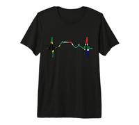Ciudad del Cabo Skyline Heartbeat Sudáfrica Montaña Mesa Camiseta Premium