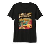 Ciudad del Cabo Sudáfrica Travel Souvenir City Tourist Gift Camiseta Premium