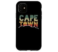 Ciudad del Cabo Table Mountain Sudáfrica Vintage Carcasa para iPhone 11