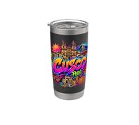 Ciudad del Cusco - Recuerdo del Perú Vaso térmico de acero inoxidable de doble pared