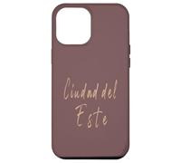 Ciudad del Este Paraguay Diseño Vintage Elegante Carcasa para iPhone 12 Pro MAX