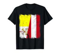 Ciudad del Vaticano Austria Media Bandera Santa Sede Patrimonio Austriaco Camiseta