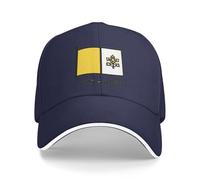 Ciudad del Vaticano Bandera Nacional Hombre Mujer Gorra De Béisbol Estilo Polo Clásica Deporte Casual Lisa Sol Copa del Mundo