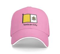 Ciudad del Vaticano Bandera Nacional Hombre Mujer Gorra De Béisbol Estilo Polo Clásica Deporte Casual Lisa Sol Copa del Mundo