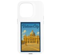 Ciudad del Vaticano Roma Italia Vintage Viaje Poster Art Graphic Carcasa para iPhone 15 Pro