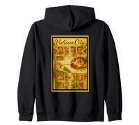 Ciudad del Vaticano Roma Italia Vintage Viaje Poster Art Graphic Sudadera con Capucha