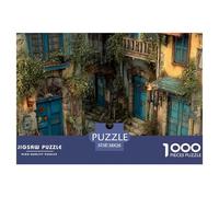 Ciudad Estilo Europeo Puzzle 1000 Piezas Un Desafiante Juguetes Resistentes A La Presión Familiar Regalos Familiares para Adultos Y Niños 38x26cm/1000pcs