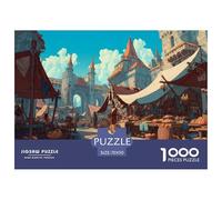 Ciudad Estilo Europeo Puzzle 1000 Piezas Un Desafío Imposible Juguetes Resistentes A La Presión Familiar Regalos para Mujeresregalos para Hombres para Adultos Y Niños 70x50cm/1000pcs