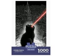 Ciudad Gótica Puzzle 3D De Papel 70x50cm/1000pcs Juego Educativo para Todos Relajación Y Decoración Regalo Útil