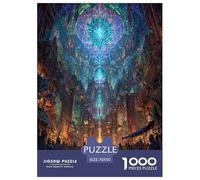 Ciudad Laberinto Sagrado Puzzle Desafíos Divertidos Decoración Familiar 1000 Piezas Estelar Array Rompecabezas Imposible Juguetes Desafiantes para Adultos 70x50cm/1000pcs