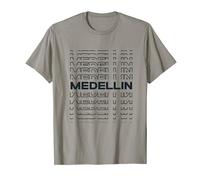 Ciudad Minimalista - Colombia Modern Medellin Camiseta