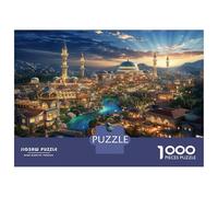 Ciudad Portuaria Puzzle 1000 Piezas De Cartón Grueso Ciu Agua Islám Conjunto De Rompecabezas Anti Estrés Adultos para Arte De Pared DIY como Regalo Original 70x50cm/1000pcs
