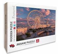 Ciudad Puzzle de 4000 Piezas para Adultos, Puzzle Madera con Caja 141x87cm, Rompecabezas Adultos de Alta Dificultad, Juego de Rompecabezas, Pasatiempo Creativo, Regalos de Verano, (Paisaje) M-1171