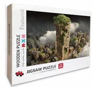 Ciudad Puzzle Madera, Arquitectura Puzzle 3000 Piezas Adultos con Compact Box 122x81cm, Rompecabezas Desafiante, Juegos de Rompecabezas Creativos para Hombres Mujeres Adolescente, Regalos niñas U-5377
