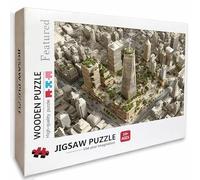 Ciudad Puzzle Madera, Paisaje Puzzle 3000 Piezas Adultos con Compact Box 122x81cm, Rompecabezas Desafiante, Juegos de Rompecabezas Creativos para Hombres Mujeres, Decoración Verano, Regalo, G-5339