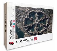 Ciudad Puzzle Madera, Paisaje Puzzle 4000 Piezas Adultos con Compact Box 141x87cm, Rompecabezas Desafiante, Juegos de Rompecabezas Creativos para Hombres Mujeres, Decoración Verano, Regalo, X-4310