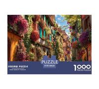 Ciudades Encantadoras Puzzle 1000 Piezas Entretenimiento Creativo Regalo Diversión Decoración del Rompecabezas Juguetes Desafiantes Adultos Y Niños A Partir De 12 Años 38x26cm/1000pcs