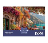 Ciudades Encantadoras Puzzle 1000 Piezas Entretenimiento Creativo Regalo Diversión Decoración del Rompecabezas Juguetes Desafiantes para Adultos Y Niños 52x38cm/1000pcs