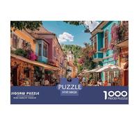Ciudades Encantadoras Puzzle 1000 Piezas para Pasatiempo Creativo Clásicos Regalos Obra De Arte Rompecabezas Desafiante Noches De Juegos Adultos Y Niños A Partir De 12 Años 38x26cm/1000pcs