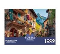 Ciudades Encantadoras Puzzle 1000 Piezas para Pasatiempo Creativo Regalo DiVersión Decoración del Rompecabezas Desafiante Noches De Juegos Adultos Y Niños A Partir De 12 Años 38x26cm/1000pcs