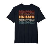 Ciudades España Residente ESP - Español Benidorm Camiseta, Hombre Tallas Grandes, Negro, 6X Alto
