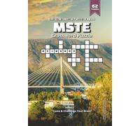 Civil Engineering Terminologies MSTE Crossword Puzzle Book: Featuring Mathematics, Surveying, Transportation Engineering & More | 124 Pages, 6×9 ... Ideal for Board Exam Prep in the Philippines