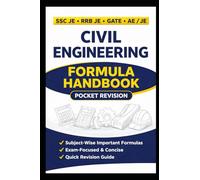 Civil Formula Handbook: Pocket Revision Guide for SSC JE | RRB JE | AE | GATE