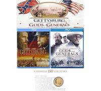 Civil War Double Feature: Gettysburg - Director's Cut and Gods & Generals - Extended Director's Cut [Blu-ray, 4-Disc] Includes Limited Edition Commemorative Coin!