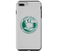 Civilian Conservation Corps CCC Logo Retro Distressed 1930s Carcasa para iPhone 7 Plus/8 Plus