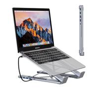 Civilized 8-in-1 USB-C Laptop Stand, Upliftjoys 8-in-1 USB-C Laptop Stand, Miraclew/Civilized Laptops Stands, with 2 USB 3.0, 4K HDMI, PD 100w, for Home Offices, Corporate Desks, and Cafés (5 in 1)