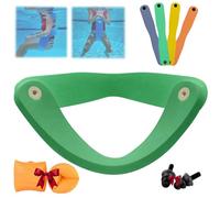 Civilizek Water Recliner, Grand Floats Grand Float-N-Fold Water Chair, Adult Funny Pool Floats, Aqua Floating Non Inflatable Loungers, Chair Float for Swimming Pool, Summer Pools Party Seats(Verde,Lar