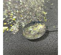 CIVIOOH 1 Unidad de Polvo de Purpurina para decoración de uñas, hojuelas 3D para Esmalte de uñas.