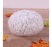 CIVIOOH 150 g en Total Hilo de Mohair con Puntos de Colores degradados para Tejer suéteres, chales, Bufandas y Gorros. Ovillo de 3 Piezas/Paquete.