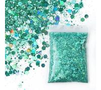 CIVIOOH 30 g/Bolsa Polvo holográfico Brillante para Manualidades, Lentejuelas Mixtas para uñas, decoración