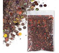 CIVIOOH 30 g/Bolsa Polvo holográfico Brillante para Manualidades, Lentejuelas Mixtas para uñas, decoración