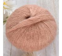 CIVIOOH 5 Piezas de Hilo de Mohair de Nailon de 50 g/Pieza para Tejer a Mano Bufandas y chales (330 m/361 Yardas)