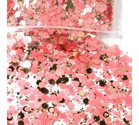 CIVIOOH 50 g de Purpurina para decoración de uñas, Escamas Brillantes láser holográficas, Lentejuelas hexagonales Mixtas, rodajas Decorativas