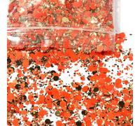 CIVIOOH 50 g de Purpurina para decoración de uñas, Escamas Brillantes láser holográficas, Lentejuelas hexagonales Mixtas, rodajas Decorativas