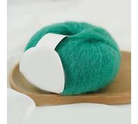 CIVIOOH Hilo de Mohair de 145 m/Rollo, Hilo de Lana Lavable para Manualidades, Bufandas y proyectos de Ganchillo.