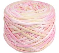 CIVIOOH Hilo de Tejer Grueso de 400 g, Hilo de Camiseta, Tejido elástico para proyectos de Crochet Hechos a Mano, para Bolsos, Mantas, Cojines