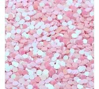 CIVIOOH Lentejuelas Planas Redondas Sueltas de 3 mm para Manualidades, Costura, decoración de Ropa y Accesorios DIY (30 g)