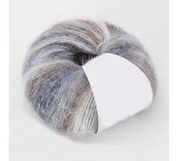 CIVIOOH Paquete de 10 Piezas de 250 g de Hilo de Mohair de Ganchillo con Degradado de Colores para Tejer y Hacer Manualidades.