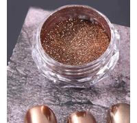 CIVIOOH Polvo para decoración de uñas con Efecto Espejo, Brillo metálico Cromado, Accesorios para manicura, Polvo para Manualidades (1 Unidad)