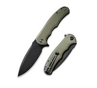 CIVIVI Praxis Folding Pocket Knife Green G-10 Handle 9.52CM 9Cr18MoV Blade C803F