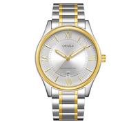 CIVO Reloj con Pulsera de Acero Hombre: Fácil de Leer - Elegante Relojes Hombre con Fecha Plateado